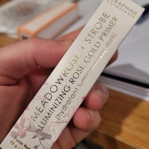 Meadowrose + Strobe Illuminizing Rose Gold Primer by Seraphone Botanicals